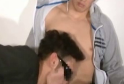 Old daddy enjoy sucking super handsome street boy